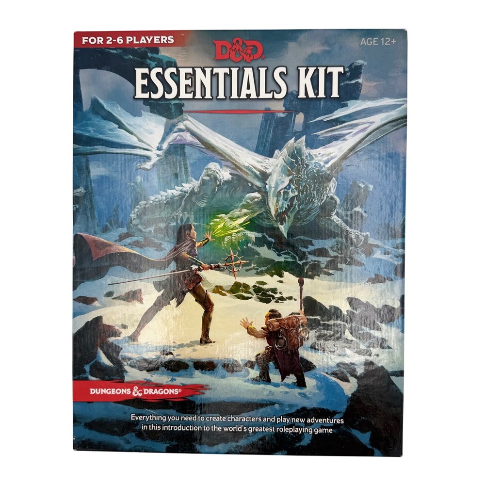 Dungeons & Dragons Essentials Kit D&D Boxed Set 5th Edition Wizards of the Coast